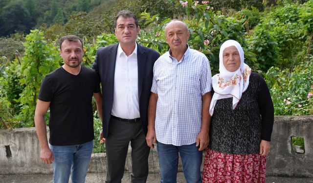 Fuat Köse Emrah Usta'nın ailesine destek ziyareti yaptı