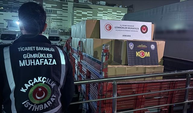 Gümrüklerde 74,8 milyar liralık kaçak eşya yakalandı