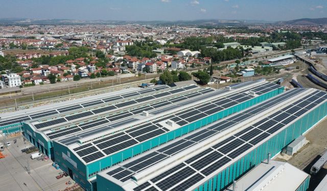 Milli Hızlı Tren Güneş Enerjisi İle Üretiliyor