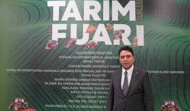 TSO Başkan Adayı Nurullah Öner Elazığ Tarım Fuarı’nda üreticilerle buluştu