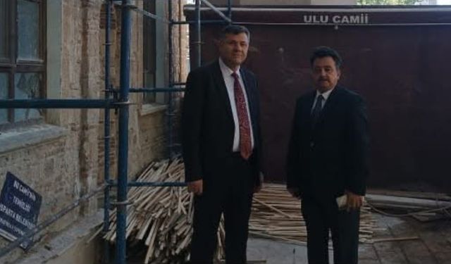 Ulu Cami’de inceleme