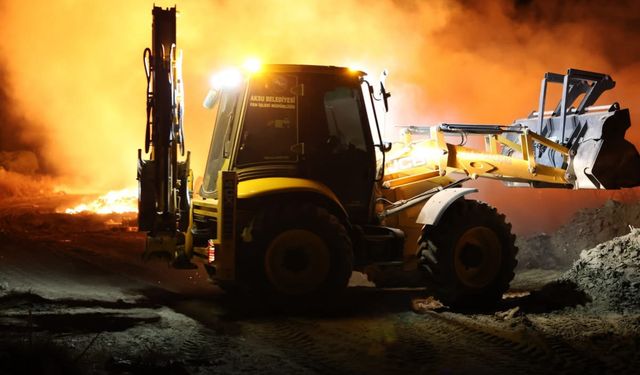 Alanya’da orman yangını büyük ölçüde kontrol altına alındı