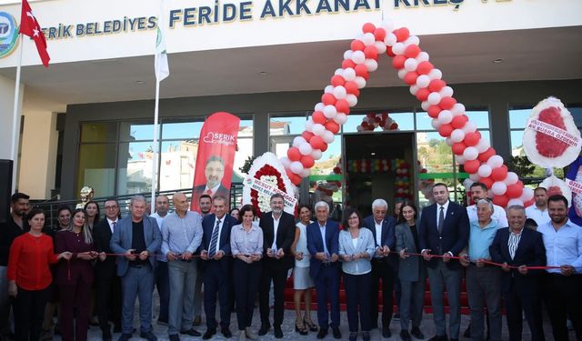 Serik‘de eğitime destek