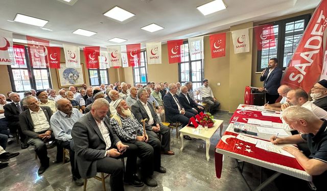 Saadet Partisi Alucra 7. Olağan Kongresi tamamlandı