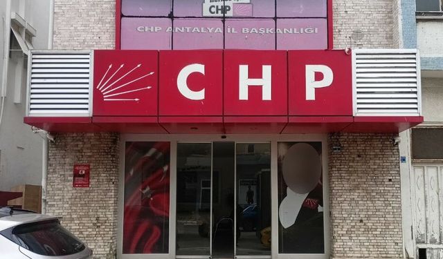 CHP Antalya’da ilçe kongre takvimi açıklandı