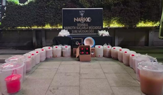 İstanbul’da 442 kilo uyuşturucu ele geçirildi: 7 şüpheli yakalandı