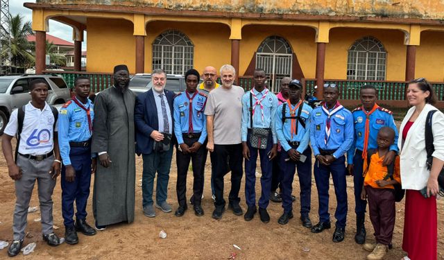 Mavi Marmara Aktivisti Şakir Yıldırım’dan Sierra Leone’ye eğitim eli