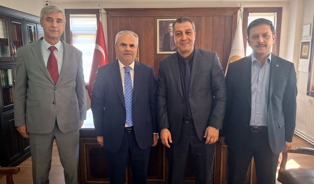 Beypazarı Müftüsü Mehmet Süsün’e ziyaretler sürüyor