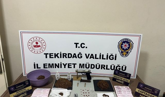 Tekirdağ’da torbacı operasyonları: 14 kişi tutuklandı