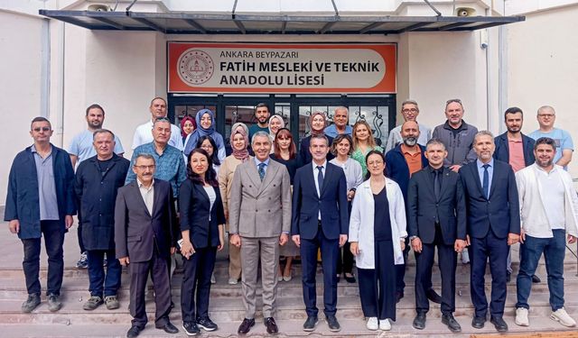 Kaymakamdan Fatih M. ve T. Anadolu Lisesi’ne ziyaret