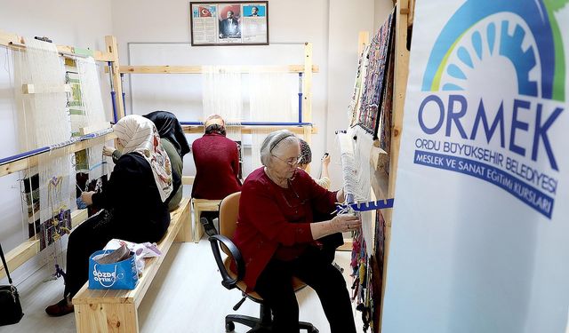 Bu gurur ORMEK’in: 114 bin kişiye meslek ve sanat eğitimi