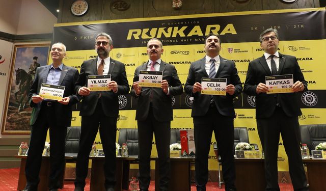 “Ankara, Dünya Başkentleri arasında koşuyor: RUNKARA 5 Ekim’de”