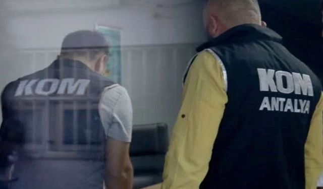 Antalya'da hafriyat operasyonu: 20 gözaltı
