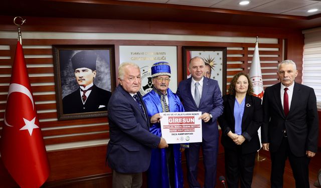 Giresun'da yılın ahisi Metin Hamzaoğlu oldu