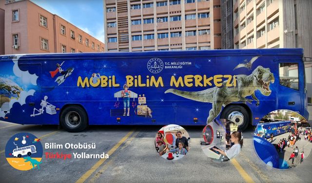 Eğitim teknolojileri bilim otobüsü Milas’a geliyor
