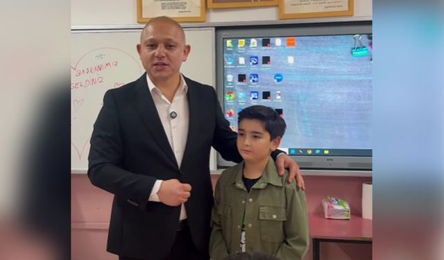 Başkan Önal, küçük başkanın sözünü yerde bırakmadı