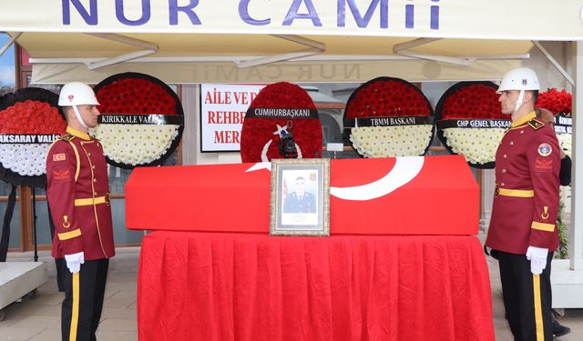 Şehit Uzman Çavuş Arif Özdemir’e son veda