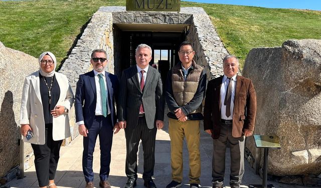 Kalehöyük Müzesi’ne Kırıkkale’den anlamlı ziyaret
