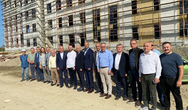 Giresun Üniversitesi Tıp Fakültesi Mofroloji binası bitmek üzere