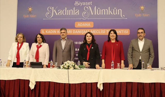 “Siyaset kadınla mümkündür”
