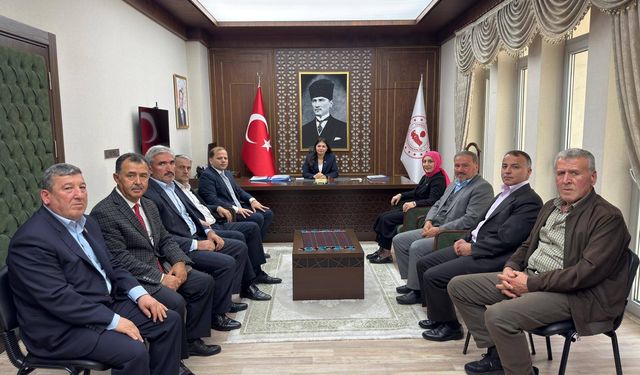 Şalpazarı AK Parti’den Kaymakam Yerlikaya’ya hayırlı olsun ziyareti