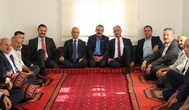 Başkan Kuş ve Milletvekili Dusak, Eyyübiye kırsalında vatandaşlarla buluştu