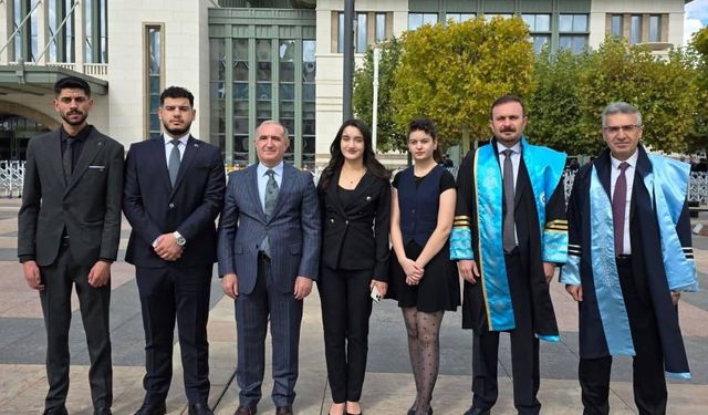 Kafkas Üniversitesi Rektörü Prof. Dr. Hüsnü Kapu, 2025–2026 Akademik Yılı Açılış Töreni'ne katıldı