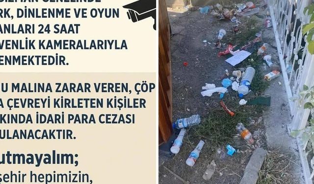 Kağızman’da park ve oyun alanlarına 24 saat kamera takibi