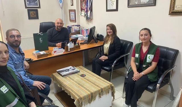 Yeşilay Kars Şubesi'nden Kafkas Üniversitesi’ne anlamlı ziyaret