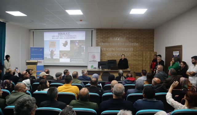 Ardahan’da arıcılara yönelik eğitim programı düzenlendi