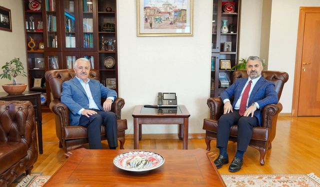 Ahmet Arslan’dan RTÜK Başkanı Ebubekir Şahin’e ziyaret