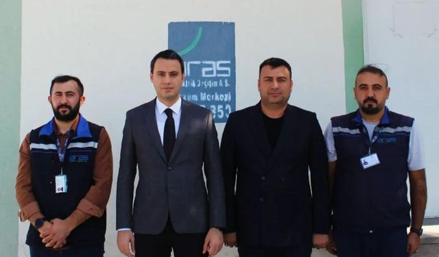 Kaymakam Mehmet Ali Semiz’den Aras EDAŞ’a ziyaret