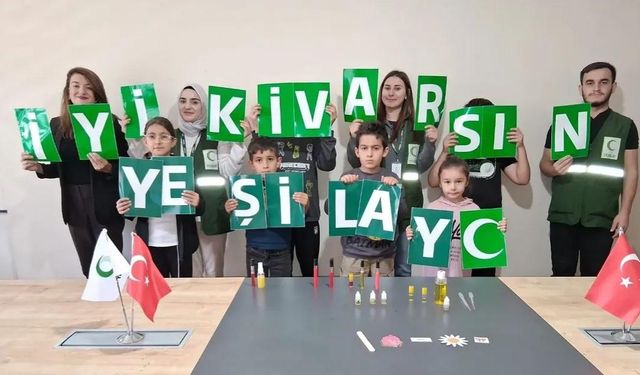 Yeşilay Kars Şubesi’nden çocuklara yönelik “Koku Atölyesi” etkinliği