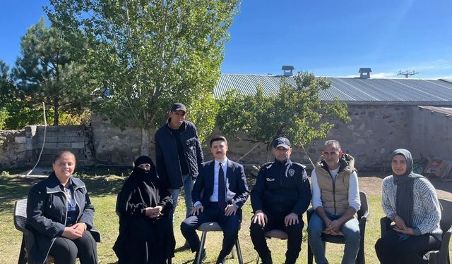 Digor Kaymakamı Ahmed Tayyib Kahraman’dan hane ziyareti