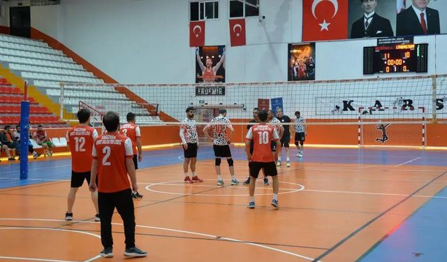 3. Kamu Spor Oyunları Kapsamında Voleybol Turnuvası başladı