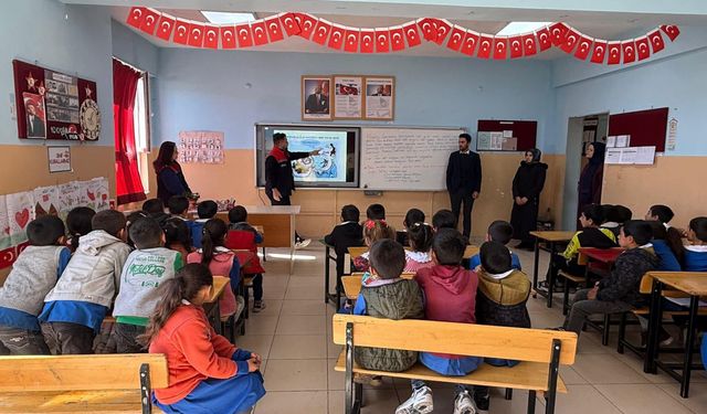 16 Ekim Dünya Gıda Günü kapsamında öğrencilere gıda bilinci aşılandı