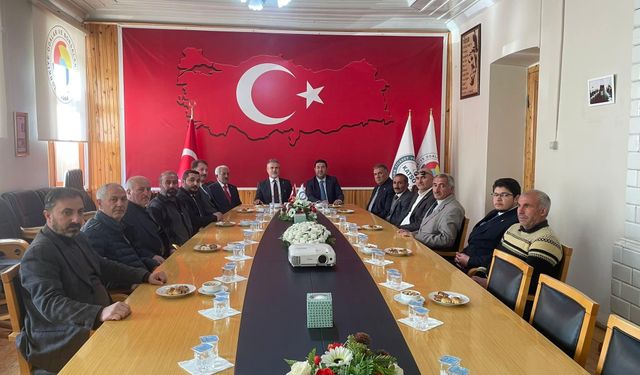 Yeniden Refah Partisi heyetinden Kars Ticaret ve Sanayi Odası’na ziyaret