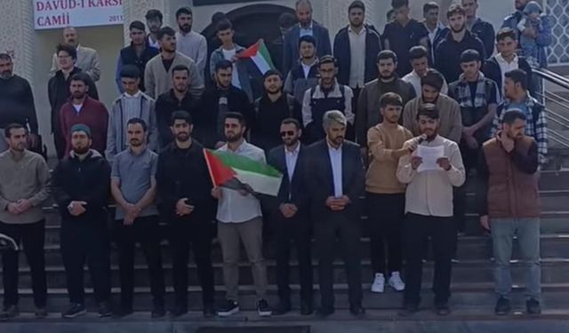 Kars'ta ilk Kıblemiz Mescid-i Aksa etkinliği düzenlendi