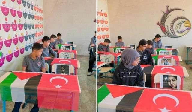 Kars’ta da Gazze ve Filistin için farkındalık etkinlikleri düzenlendi
