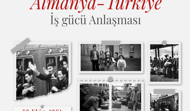 Türkiye-Almanya işgücü anlaşması’nın 64. yılı