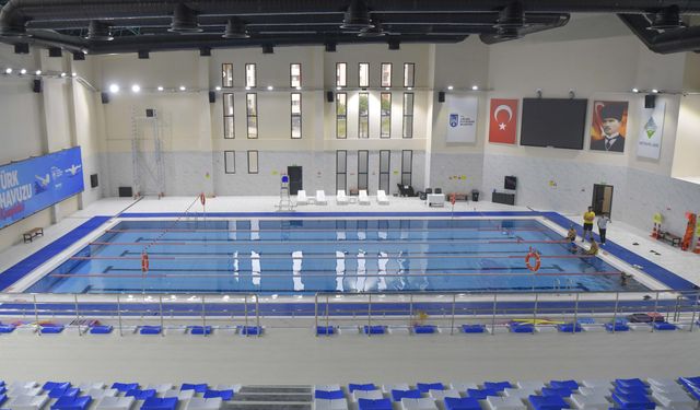 Sincan Atatürk Yüzme Havuzu ve Spor Kompleksi yoğun ilgi görüyor