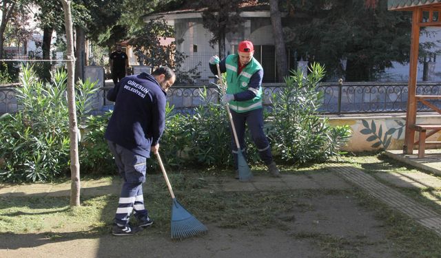 Giresun Belediyesi saha çalışmalarına devam ediyor