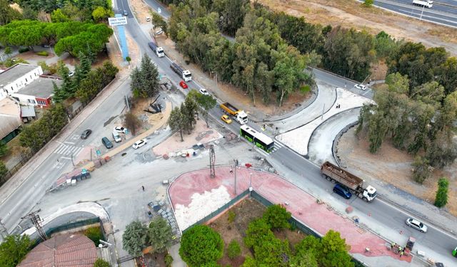 GTÜ Kavşağı yeni haliyle trafiği rahatlatacak