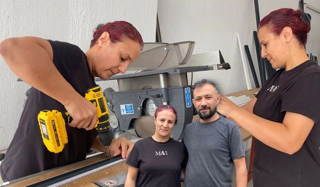 Eşi eleman bulamadı, 2 yılda usta oldu!