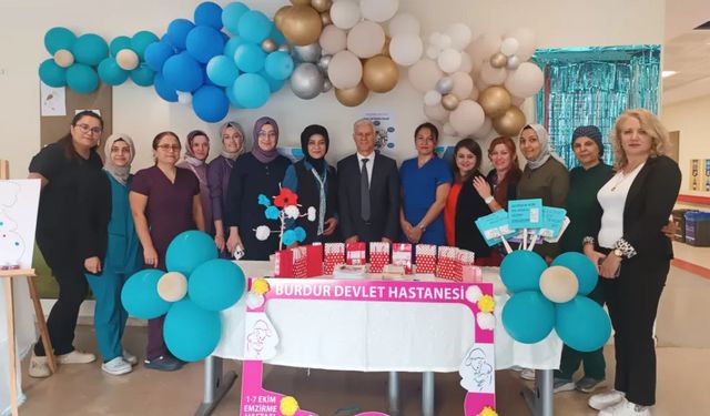 Burdur Devlet Hastanesi’nden anne adaylarına özel farkındalık etkinliği!