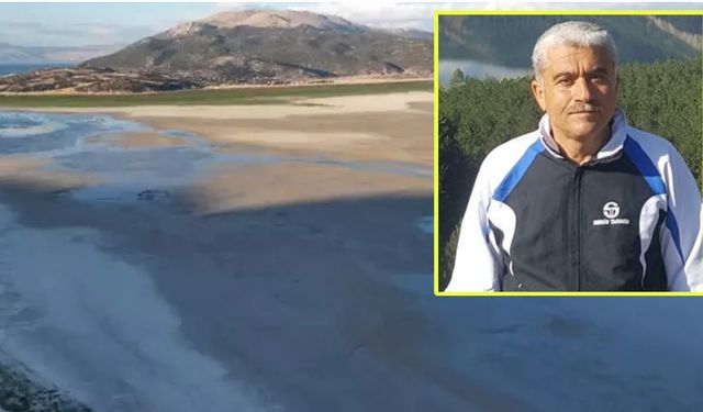 Eğirdir gölü doğanın insafına kaldı: Bölge müdürün açıklaması pes dedirtti