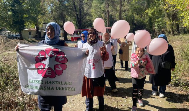 KANSEV’den doğada Umut yürüyüşü gercekleştirdiler