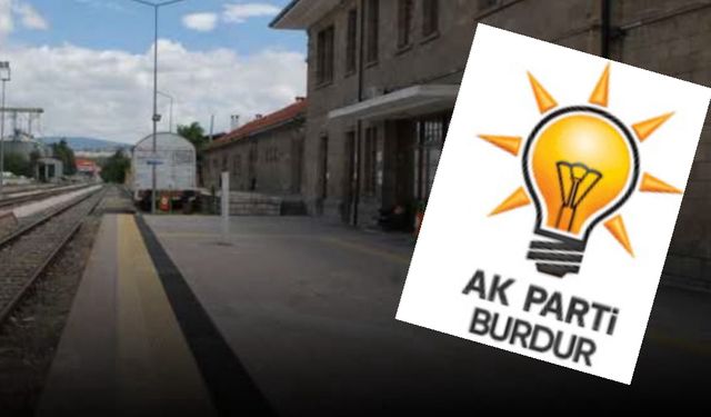 AK Parti Burdur İl Başkanlığı’ndan Gar bölgesindeki duvar tartışmalarına yanıt