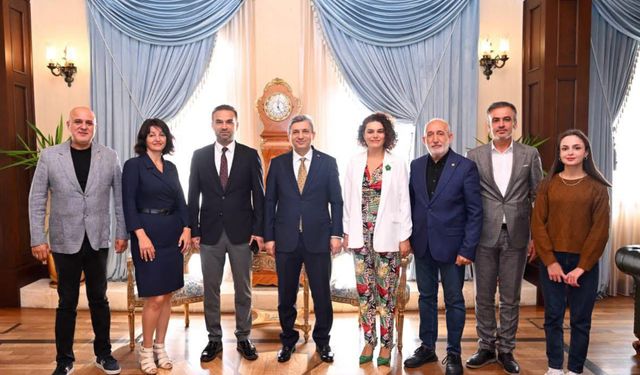 TİMBİR heyetinden Vali Hulusi Şahin’e ziyaret