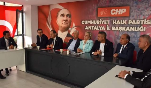 CHP heyeti Antalya’da belediyeleri denetleyecek!